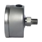 SS316 Axial Fuel Pressure Gauge For Industry 1/4 NPT 6000 Psi