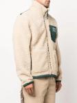 Custom Logo Winter Teddy Jacket Streetwear Zip Up Fleece Trench Coat