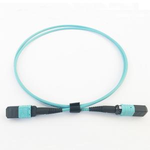 Wholesale Nissin Om3 MPO Patch Cable 8 Cores Crush Resistance For Telecommunication Network from china suppliers