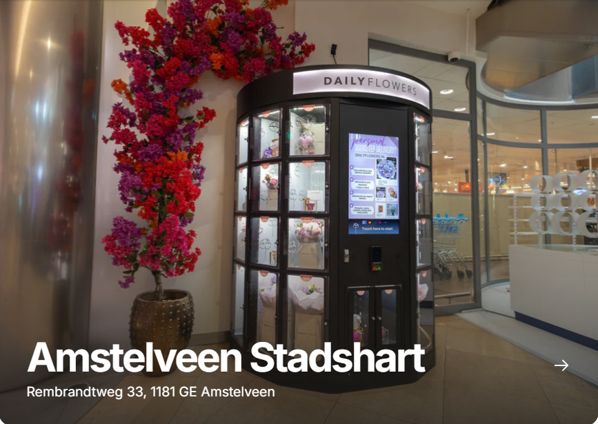 WEIMI Automated Flower Vending Machine Solution for High-Profit Floral Retail