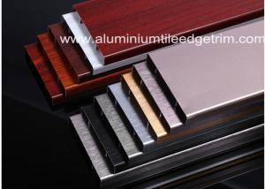 Wholesale Durable Brushed Aluminium Skirting Perth / Board 60mm Height House Decoration from china suppliers