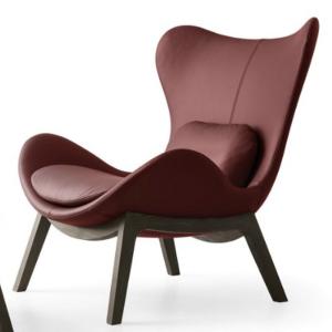 Wholesale Indoor Furniture Reception Villa Leisure Chair With Back Support Elegant Makeup Chair Recline Creative Tufted Chair from china suppliers