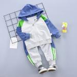 39in Girls Spring Autumn White Sports Suit Two Piece Skirt And Top Girls Wear