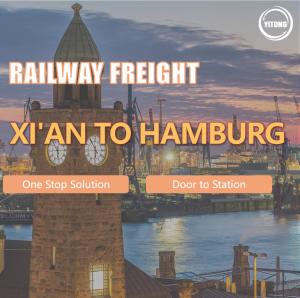 Wholesale Cheap Door to Door Shipping Transport by Train Rail Freight China to Germany from china suppliers
