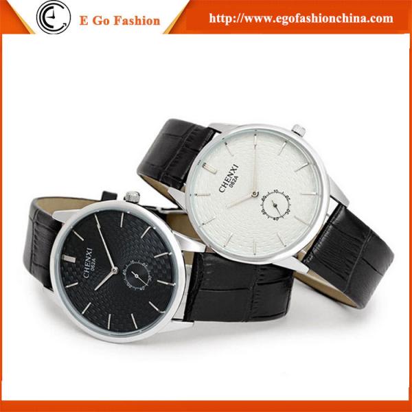 062A Your Logo Customized Watch OEM Watch Wholesale Genuine PU Leather Watch