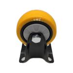5 Inch Top Plate Rigid Medium Duty Caster Wheel For Factory Equipment