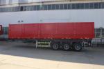 50 Ton Van Box Semi Trailer Leaf Spring Suspension
