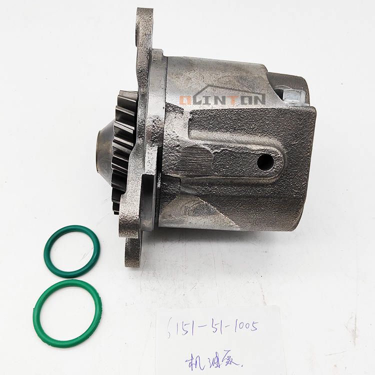Construction Works WA470 PC400-7 Oil Pump 6D125 Engine Parts Oil Pump Assy 6151-51-1005