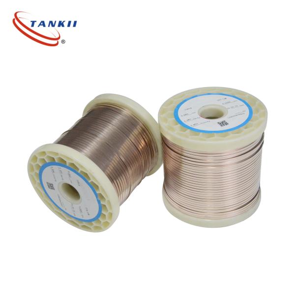 High Tensile Strength NC 6 / Alloy60/ CuNi6 Round / Ribbon Wire 0.6mm 0.2*5mm