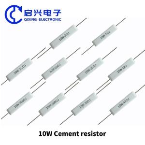 Wholesale Factory direct sale 5w 7w 10w 15w 20w 30w 40w 50w 100w Power ceramic cement resistor from china suppliers