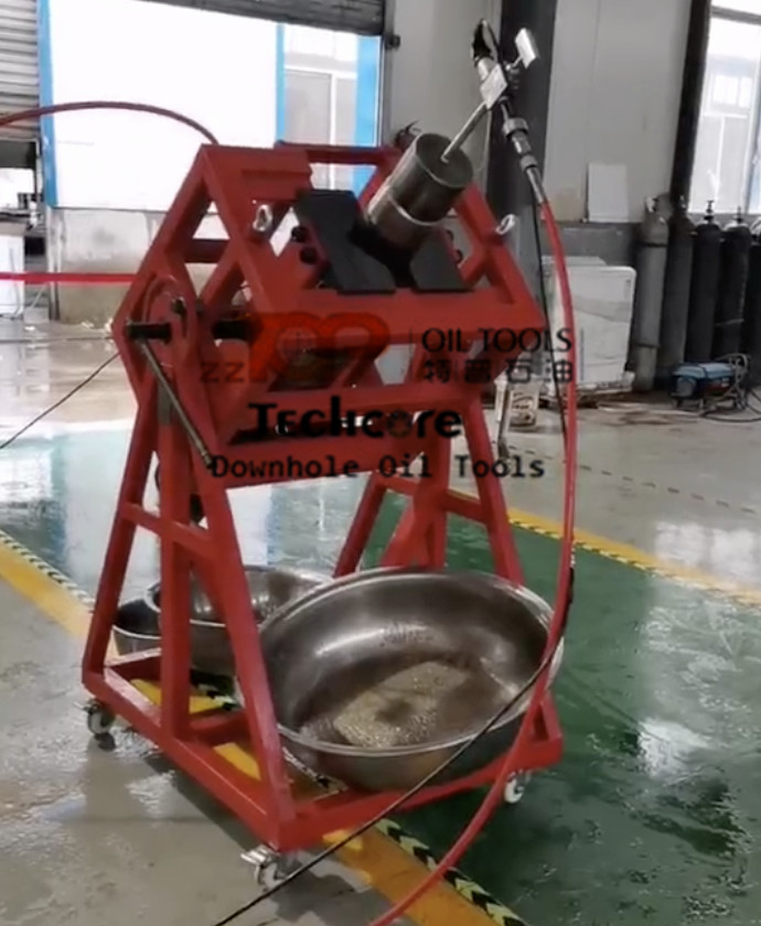 Rupture Disc Simulation Well Testing Equipment Circulating Valve For Fracturing Operation