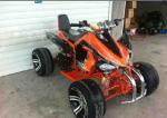 Yamaha 150cc Four Wheeled Motorcycles ATV , Single Tank 4 Wheels Motorcycle