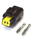 Terminal Amphenol PCB Connectors 211CC2S2160P Automotive 2Pin Housing
