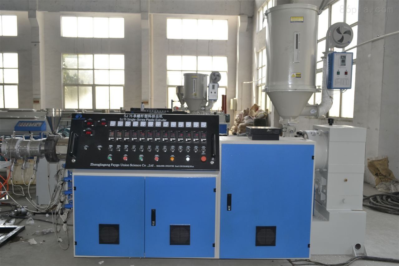 16-630mm PPR Conduit Pipe Single Screw Extruder Plastic Making Machine for Water Gas Supply