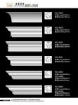 Polyurethane Cornice Moulding for Home Decoration in Traditional European Style