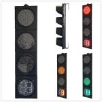 200MM Clear 4-Aspect RYG Lenses Ball With Countdown Timer Road Traffic Light