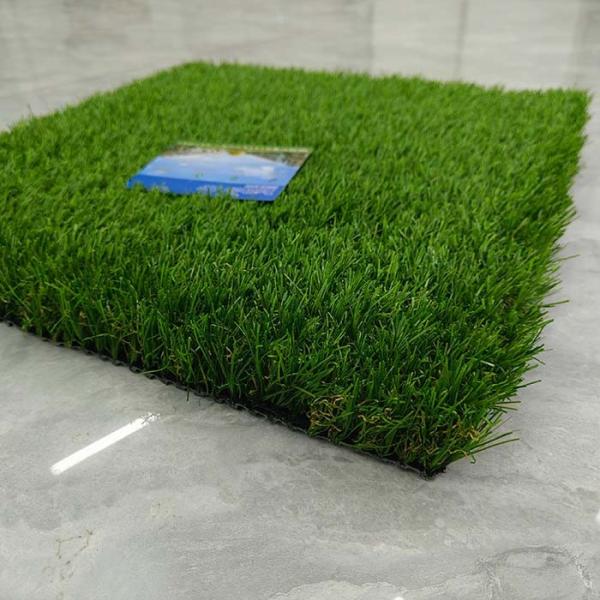 48mm Leisure Landscape Artificial Green Fake Turf High Density High Dtex Low