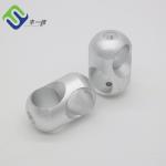 Silver Rope Cross Playground Rope Connector Aluminium 16mm 34g