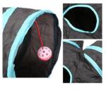 Peephole Connectable Collapsible 5 Way Cat Tunnel