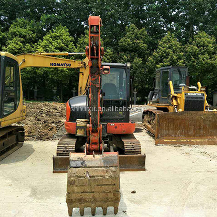Used mini digger Kubota55 Japan origin cheap price/Second hand hydraulic crawler Excavator Kubota55 High quality