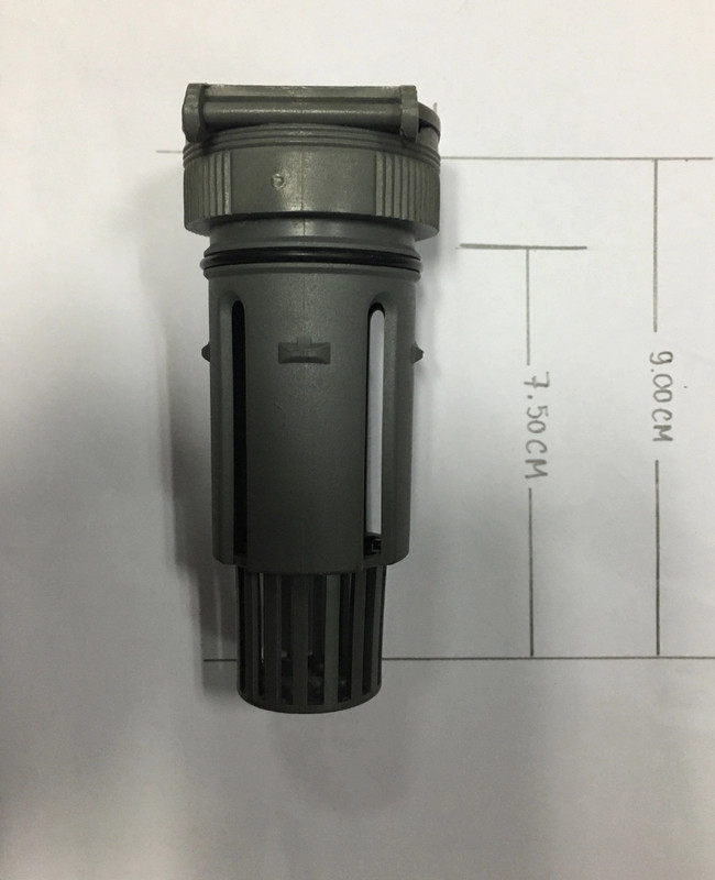 Forklift Battery Vent Plug - 75mm PP Gray Plug for Safe and Efficient Battery Venting.