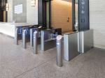 Outdoor / Indoor Turnstile Flap Barrier Gate Motor For Metro Entrance And Exit