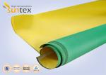 2025 Fireproof Chemical Resistant Non Stick Polyurethane Coated Fiberglass