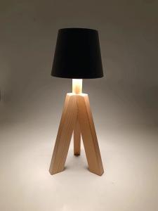 Wholesale Rechargeable Wooden Base Battery Operated Night Light For Nursery 200lm from china suppliers