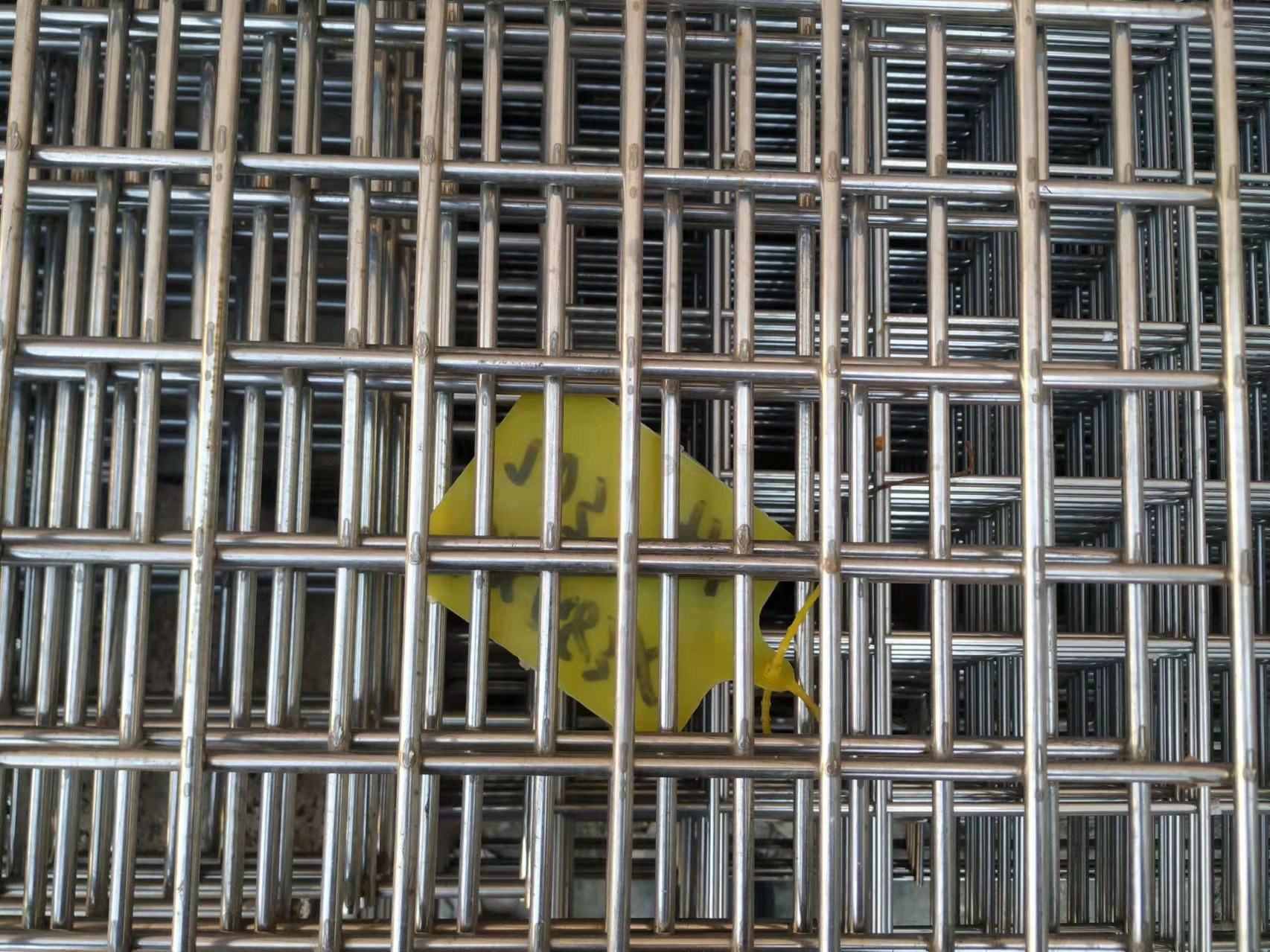 Building 6mm Wire Mesh Panels Ss316 Silver Galvanised
