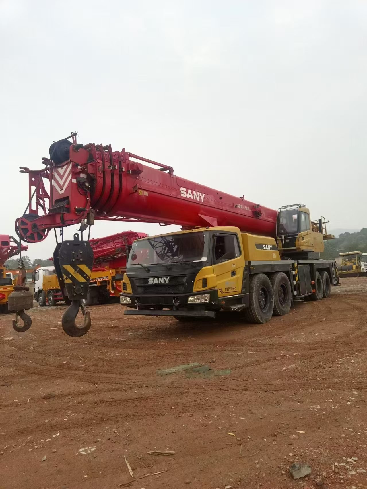 2018 SANY 80 Tons Used Mobile Crane Stock with After-Sales Support