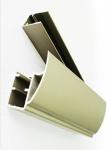 Wardrobe Anodizing Aluminum Profiles , Furniture Powder Coating Aluminum Frame