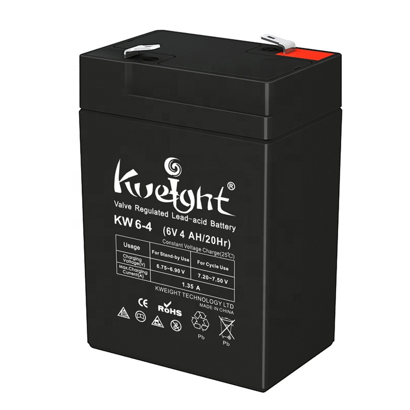 6v 4ah Solar Lead Acid Battery AGM Maintenance Free Battery Long Life Storage