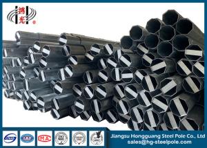 Wholesale 60ft Steel Tubular Electric Pole Commercial Area Galvanized Octagonal 30mm from china suppliers