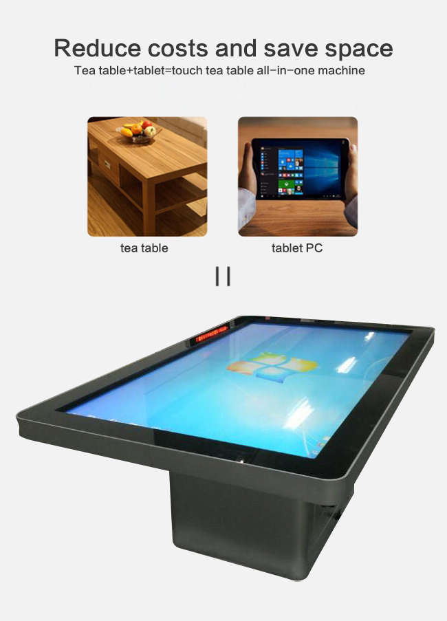 75 Inch Smart Games Table With Multi Touch Interactive Table Kid Children