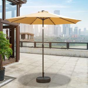 Wholesale Round Sunshade Center Pillar Courtyard Beach Dome Umbrella with Custom Printed Logo from china suppliers