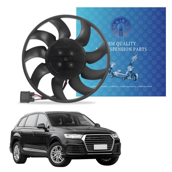 Electric Fan Radiator Cooling Fan OEM 8W0959455B For Volkswagen Touareg ISO