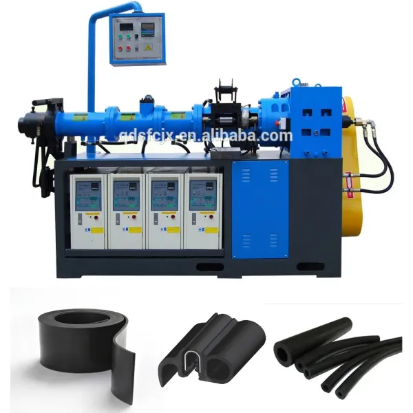 EPDM Rubber Extrusion Vulcanizing Line Cold Feed Extruder/Cold Feed Extruder