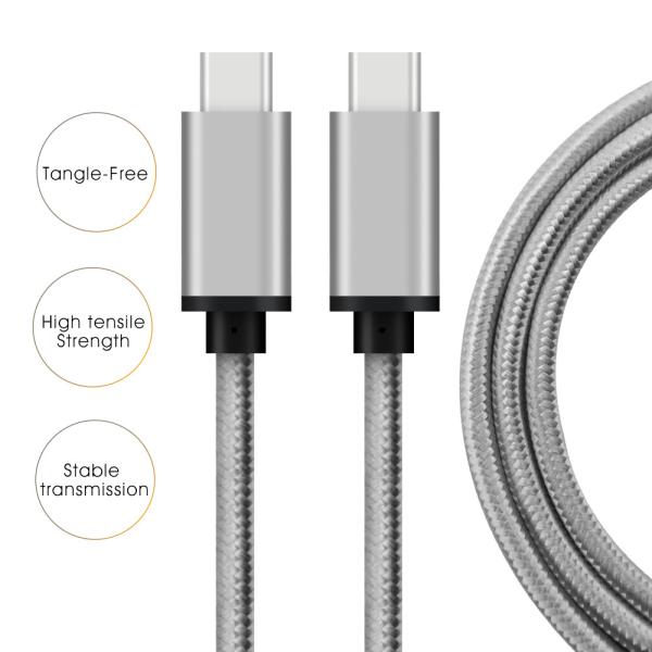 Type C Fast Charging Cable PD Charging Cable QC Charging Cable 100W Support USB 3.2 GEN 2 Type C to C with E-Mark