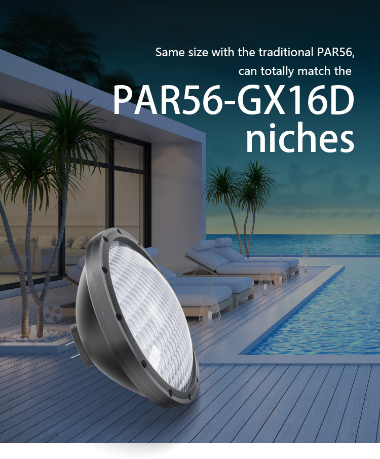 20 Watt GX16D Niche Jandy Par 56 IP68 underwater Spot pools swimming outdoor