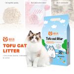 Low Tracking Flushing Cat Litter High Absorption Biodegradable Kitty Litter