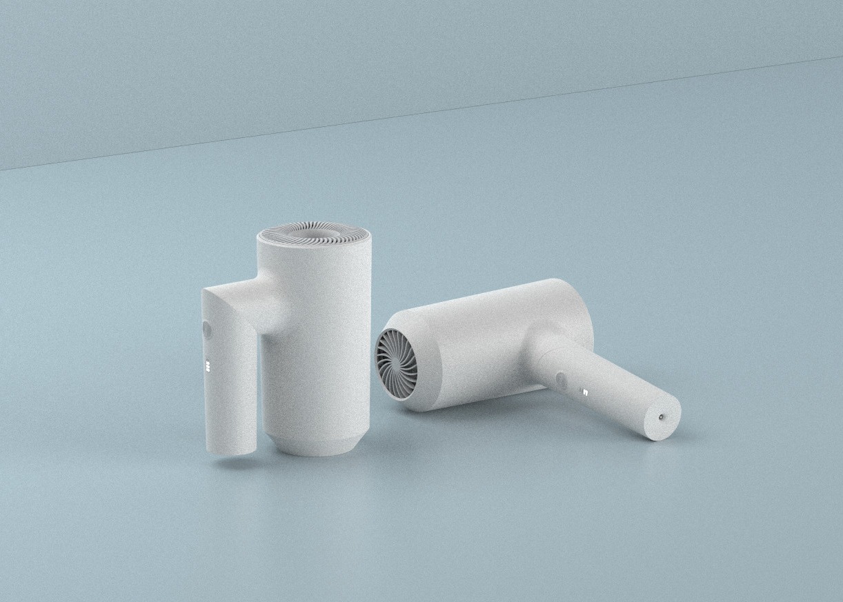 600W Foldable Rechargeable Hair Dryers