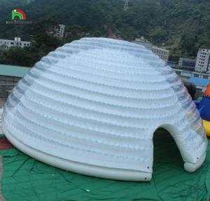 Wholesale Large Inflatable Dome Tent Outdoor Portable Igloo For Party Wedding Camping Commercial Use from china suppliers