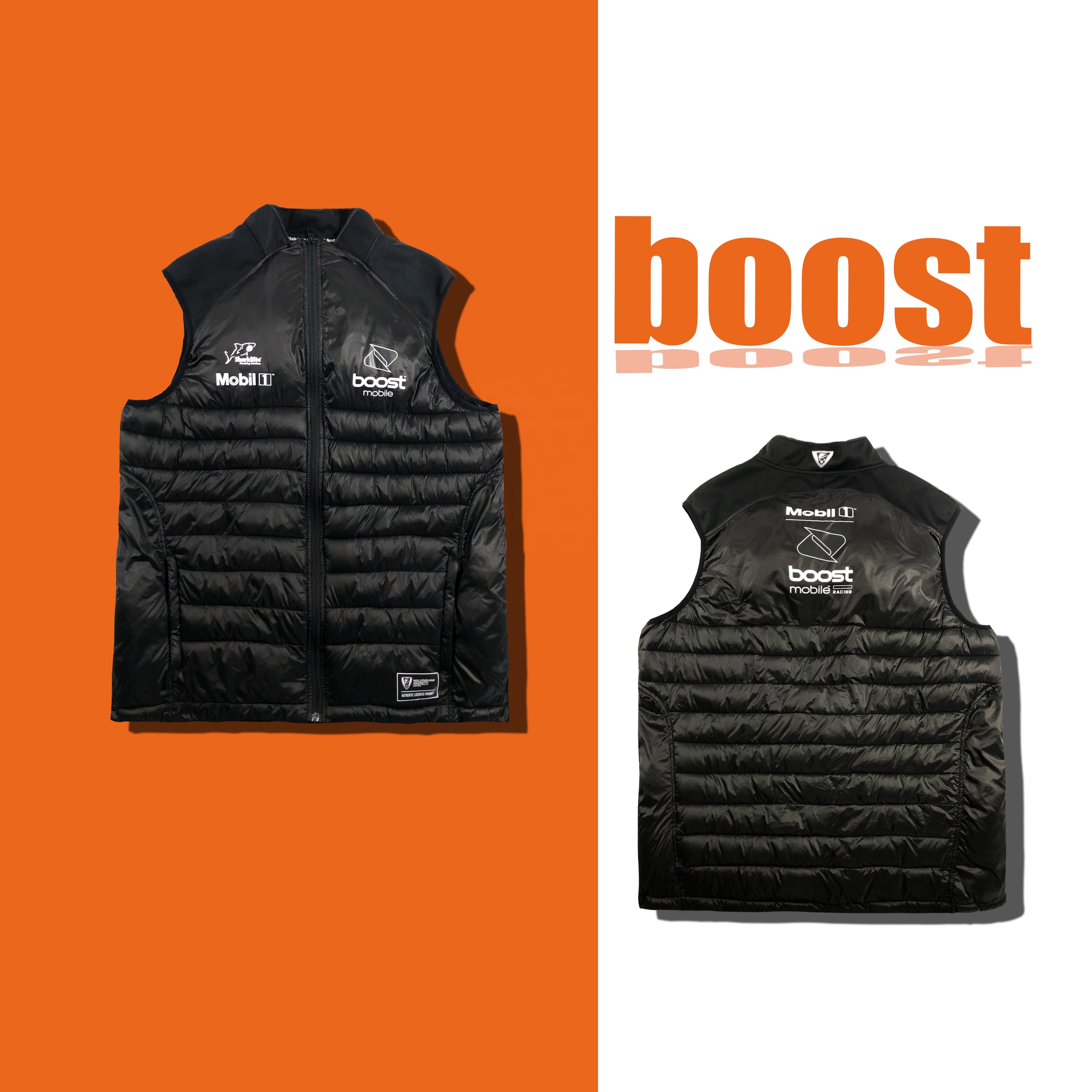 Winter Moto Biker Style Custom Logo Work Wear Uniform Softshell Puffer Vests for Men