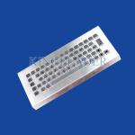 Compact-sized Brushed Stainless Steel Keyboard Industrial Desktop
