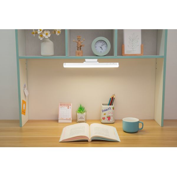 USB Rechargeable Stepless Dimming Reading Lamp Modern Design Hanging Magnetic Cabinet Lighting Rotating Wall Lights Rechargeable