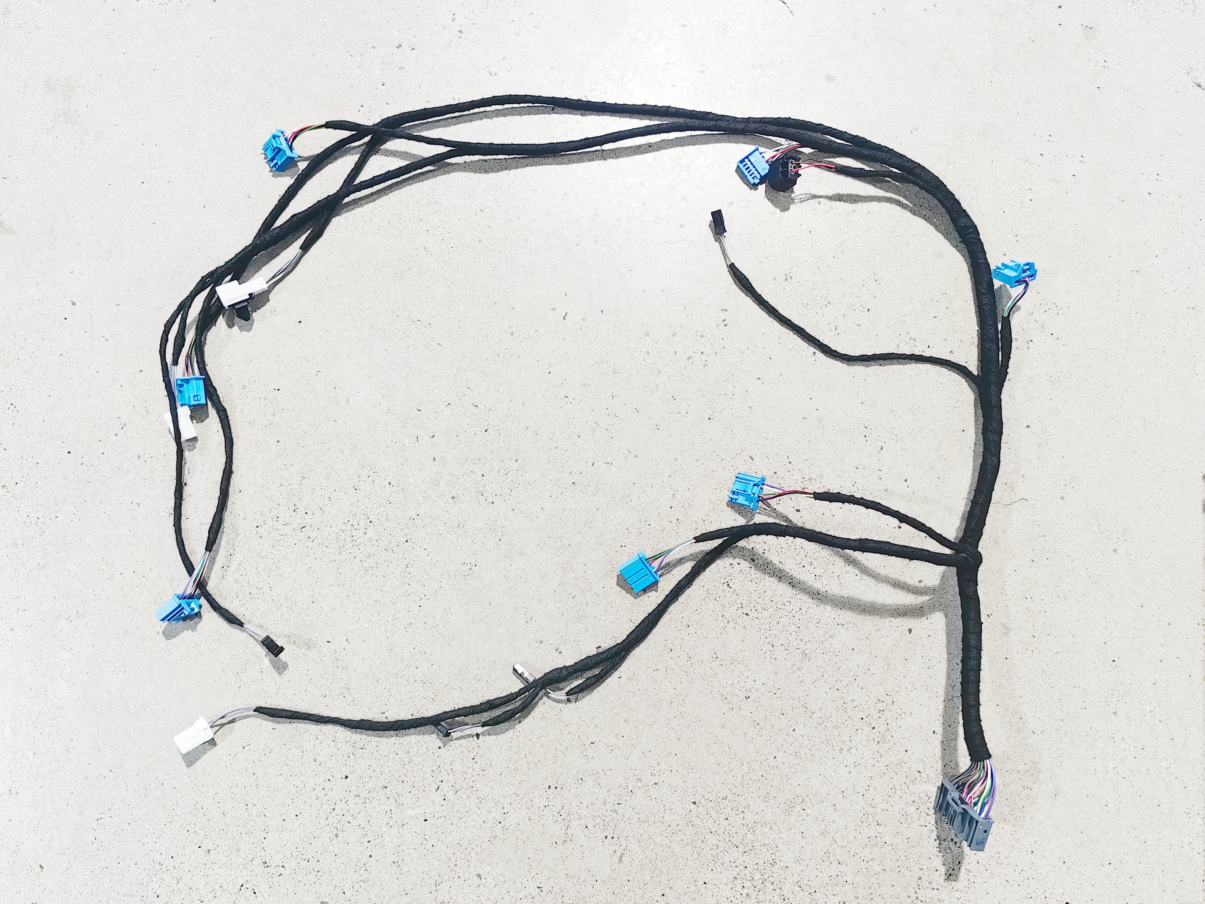 Plastic Connector Air Conditioning Wiring Harness For High Temperature Environments