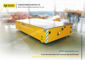Wholesale 30 Ton Yellow Electric Trailer Trolley / Rail Transfer Cart Storage Battery from china suppliers