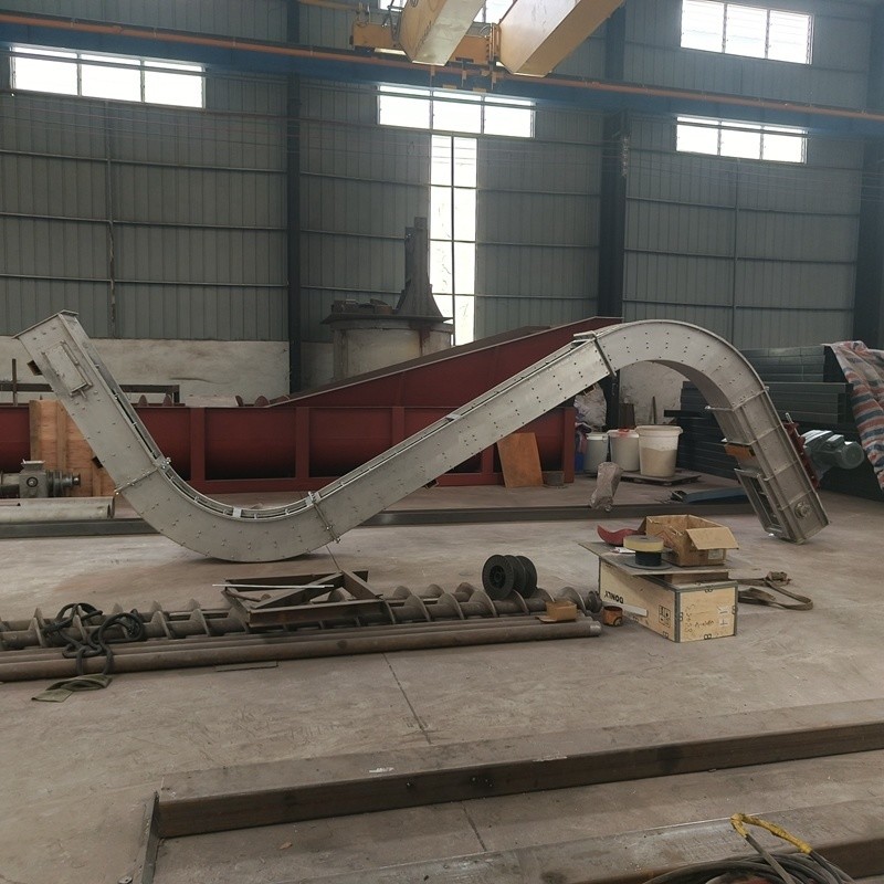 Industrial Coal Ash Drag Chain Conveyor Chip Embedded Chain Scraper Conveyor