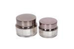 60ml Acrylic Lotion Bottle Antique Brass Travel Cosmetic Packaging Set