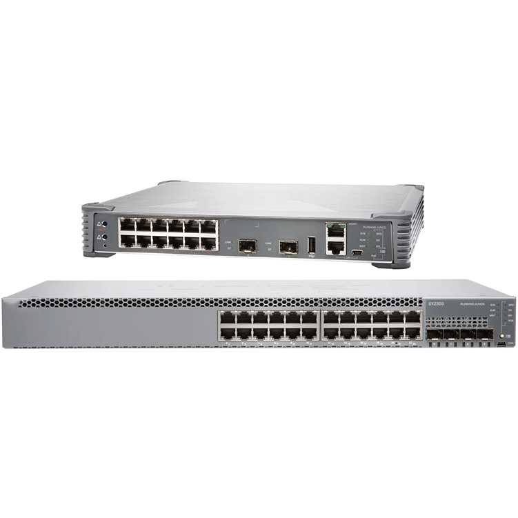 Customized EX2300-24T 24-Port Gigabit Ethernet Network Switch Stock and Customized Size for Your Requirements